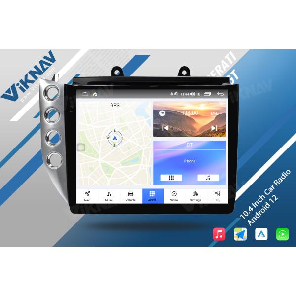 10.4 Inch WiFi 4G Car Radio Aftermarket Stereo System Upgraded For Maserati GT GranTurismo 2007-2017