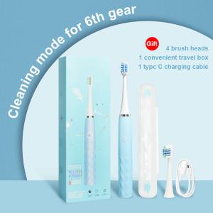Cheap Electric whitening Toothbrush One Key Switch enjoy 6 Types OF Dental Care Toothbrush OEM and stock wholesale