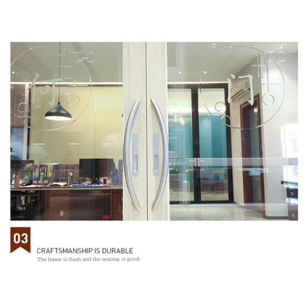 Tempered TS8457 2mm Foldable Glass Doors For Home