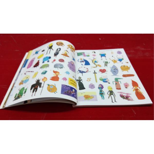 Commercial Softcover Book Printing / Soft Bound Book Printing Anti - Counterfeiting Finishes
