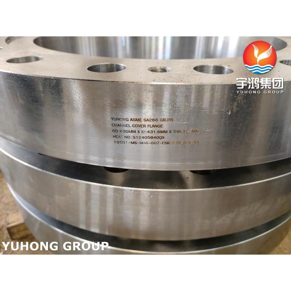 Channel Cover Alloy Steel Flange ASME SA266 Normalized Heat Exchanger Flange