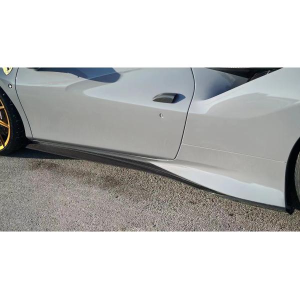 Novit Style Carbon Fiber Body Kit for Ferrari F8 Carbon Fiber Body Kit Front Shovel Rear Diffuser Spoiler