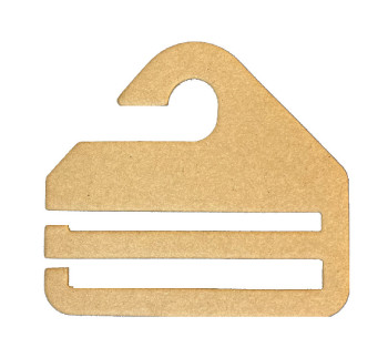 Biodegradable Clothing Hangers for Delicate Fabrics | Non-Slip Surface