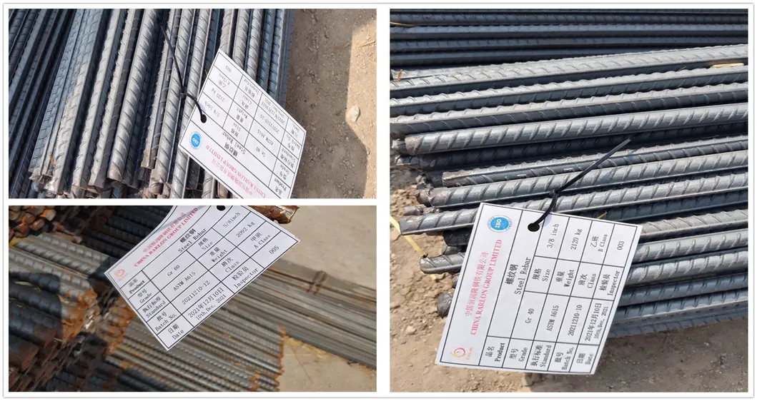 8mm 6mm 10mm Hrb355 HRB400 HRB500 Bar 12m or 6m Rebars