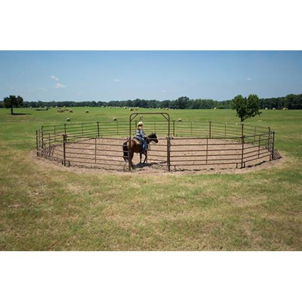 Light Duty Cattle Yard Panels With Round Pens Pole Pipe Shape Optional