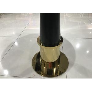 Round Stainless Steel 80cm Marble Top Living Room Tables