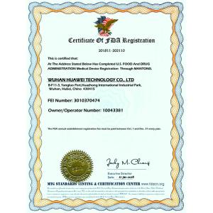 Wuhan Huawei Technology Co., Ltd. Certifications