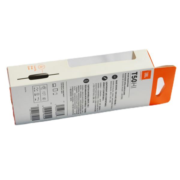 Foldable Clear Window Box Packaging Printed Artpaper Self Hanger Clear PVC Window Hanging Box