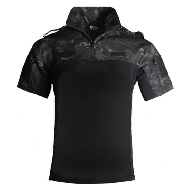 Tactical Uniform Short Sleeve Tactical Suit Camouflage Loose Quick Drying Outdoor Summer Sports Clothes