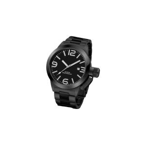 Stainless Steel Durable Waterproof Watches , Mens Black Waterproof Watch