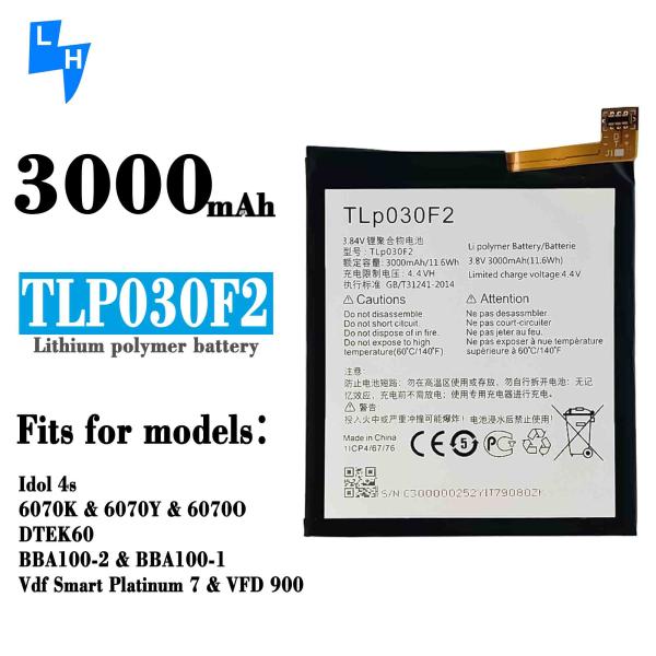Powerful 3000mAh Battery for Alcatel Idol 4S TCL950 TLP030F2 Mobile Phone System Model