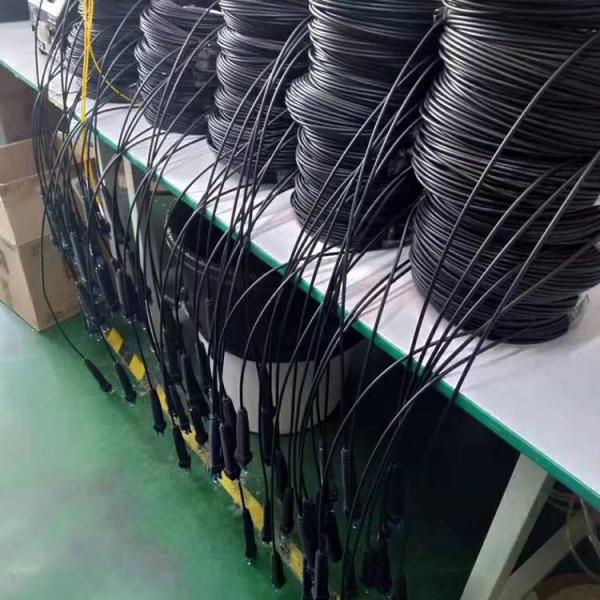 3.0mm Spiral Armored 1core Tight Buffer Optical Cable G652D