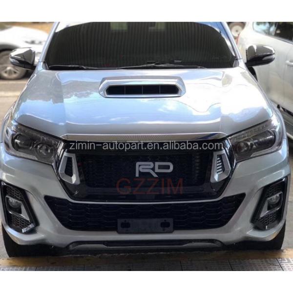 toyota car front facelift kit car upgrade kit for hilux vigo to hilux rocco 2016 2017 2018