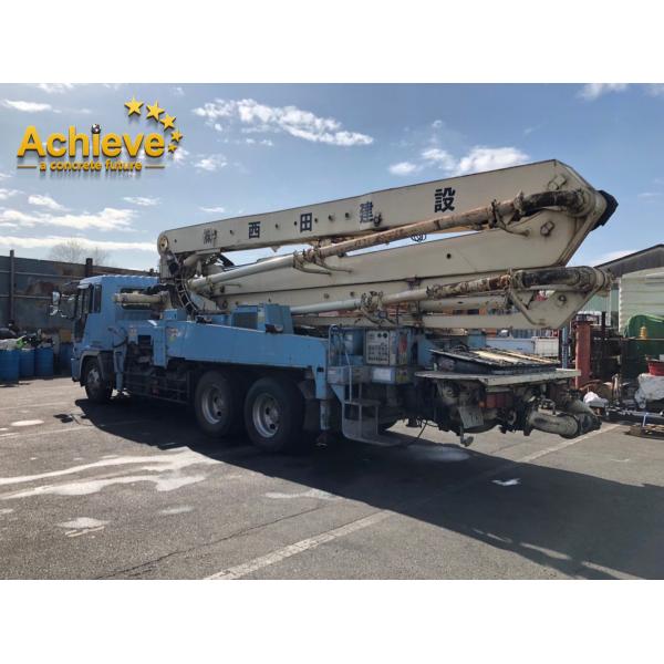 Used Concrete Pump Truck Kyokuto PY120-33 With 33M Boom