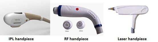 E-light hair removal , tattoo removal ipl rf laser machine , skin tightening beauty equipment