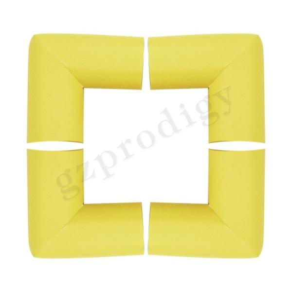Factory Price 8mm Thickness Plastic Edge Guard Multicolor For Furniture Corner