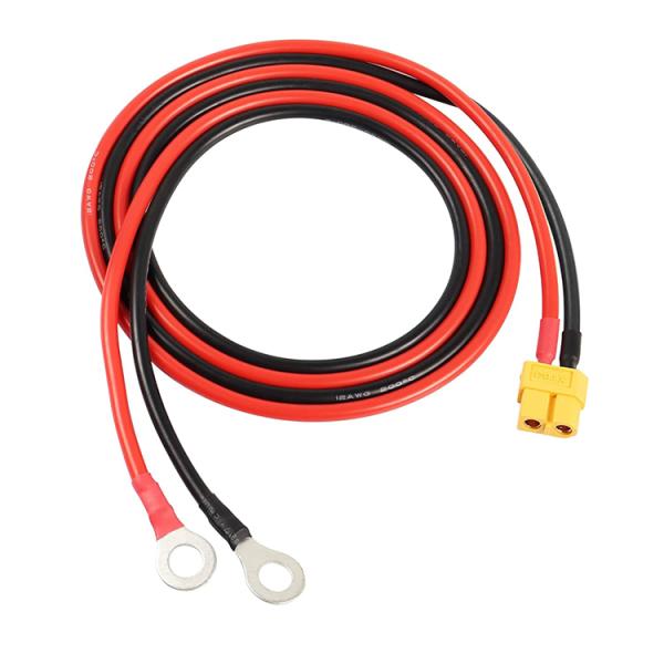 12AWG Silicon Wire XT60 XT60H Male Female to O Ring Terminal Cable for RC Aircraft Toy Cars Lipo Battery FPV Racing Drone