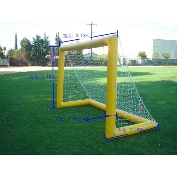 Quality Entermainment Inflatable Football Goal Net Playground Inflatable Amusement Park for sale
