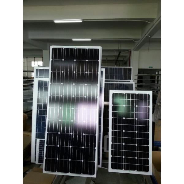 Reliable Photovoltaic Mono Solar Panels 19.5 % Cell Efficiency TUV Standard