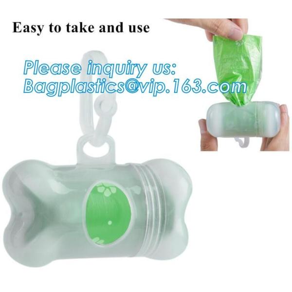 Nappy Baby Disposable Diaper Sacks, Degradable scented disposable baby diaper sack, green tie handle baby diaper sack