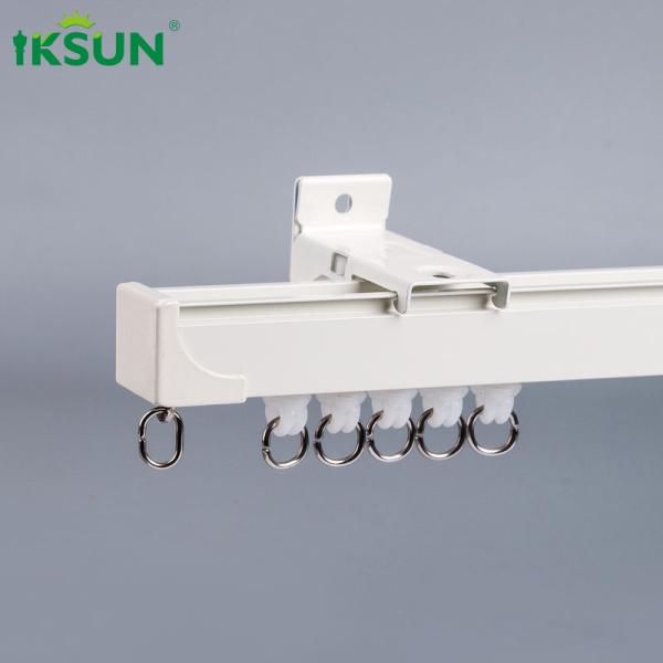 Alloy Double Straight Curtain Rail Track Holders Heavy Duty ISO9001 Certified