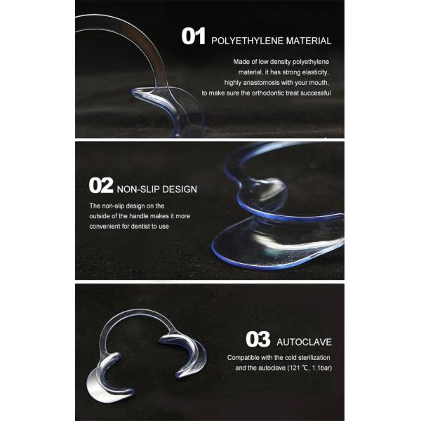Autoclavable Dental Materials Mouth Opener C Shape Dental Lip Teeth Whitening Cheek Retractor
