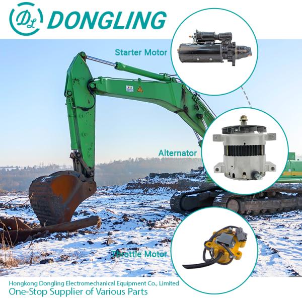 EexcavaStart 12V 10T Starter Motor for Massey Ferguson Tractors OEM 10461598