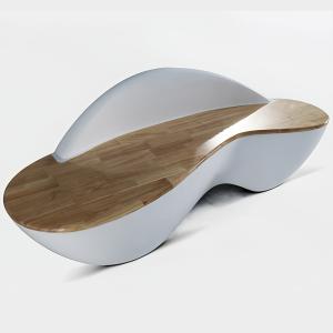 Cheap Irregular Shape Modern Leisure Chair Mall Outdoor Waiting Chair wholesale