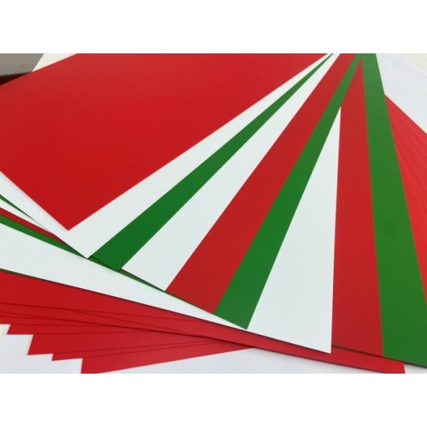 White / Colored PVC Core Sheet 0.2mm For Plastic Cards Lamination