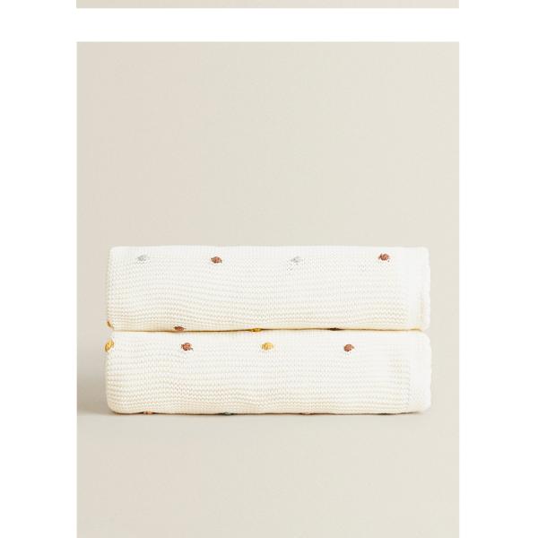 Y-F Custom Simple Sofa Cotton Cable Chunky Soft Ribbed Knit Throw Blankets for Home Decor