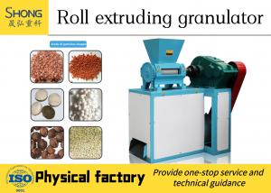 China Double Roller Extrusion Granulating Machine , Fertilizer Equipment For NPK on sale
