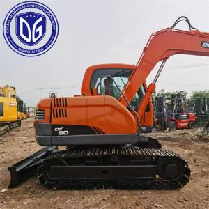 Cheap DX80 8 Tons Used Doosan Excavator Hydraulic Excavator Machine wholesale
