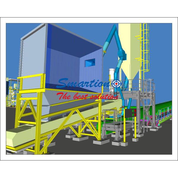 Steel Modular Moving 50 TPH Clinker Grinding Plant