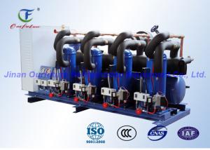 China Danfoss Scroll Parallel Refrigeration Compressor Unit For Commercial Meat Production on sale