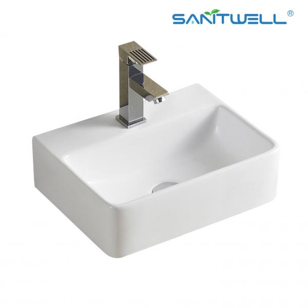 Quality Bathroom Luxury Sink AB8374 Lavabo Table Top Wash Art Ceramic Basin for Lavatory Above Counter Basin for sale