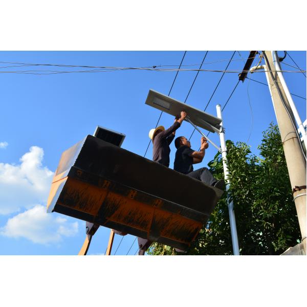 High quality solar power street light, integrated solar street light 40w, led all in one solar street light sale