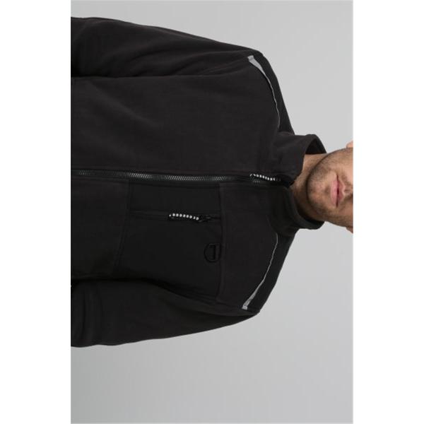 Mens Micro Fleece Warm Jacket , 320gsm Mens Winter Work Clothes