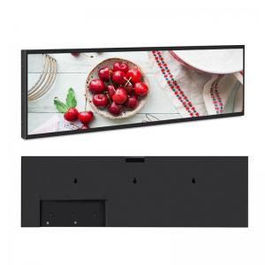 Cheap Stretched OEM Tft Taxi Elevator Flat Digital Edge Lcd Display Shelf Advertising Screen wholesale