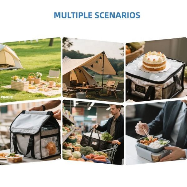 Large Grocery Storage Fast Food Free Delivery Thermal Distribution Motorcycle Food Delivery Bag Bike Boxes Takeaway Rider Food Waterproof Thicken