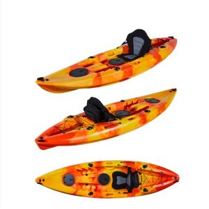 Cheap Plastic Canoe Kayak Sit On Single Fishing Kayak Wholesale wholesale