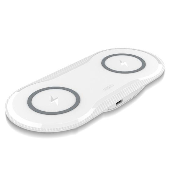 IPhone Apple Dual Wireless Charger , 10W 2 In 1 Wireless Charging Pad