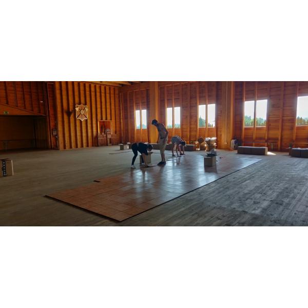 300x300mm Tile Dance Floor Polypropylene Outdoor Dance Floor Tiles