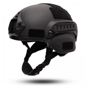 Cheap Bulletproof Heavy Duty Ballistic Helmet with Impact Resistance and Black Color wholesale