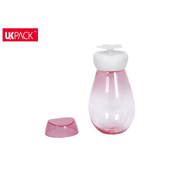 SGS PP 200ml Nail Polish Remover Pump Flower Bottle