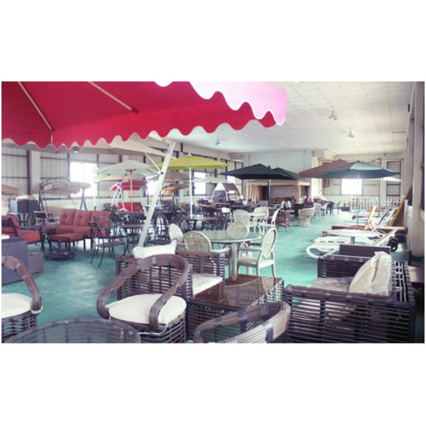 Restaurant Double Patio Umbrella 3M Cantilever Parasol Manual Open