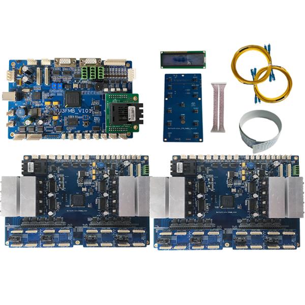 I3200 Eight Head USB3.0 Inkjet Board For White Ink Pyrography Printer