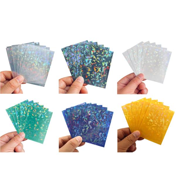 Glossy Matte Gaming Custom Card Protector Sleeves 50 / 60 / 100pcs Per Pack