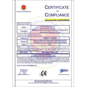 Shandong Katop Machinery Co.,Ltd. Certifications