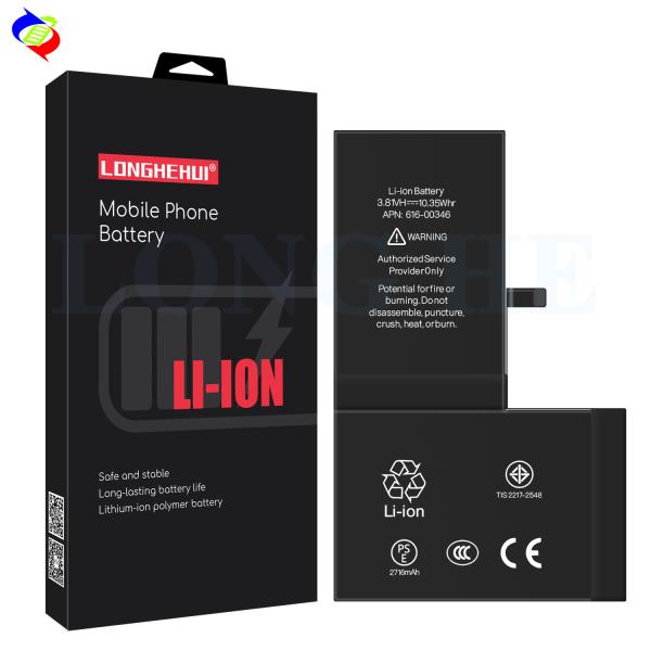 2716mAh High quality mobile phone battery for iPhone X A1865 A1901 A1902