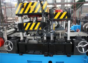 Cheap Bearing Steel Highway Guardrail Roll Forming Machine , 50HZ Steel Roll Forming Machine wholesale